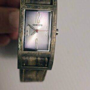 Vintage Chico's watch leather‎ strap